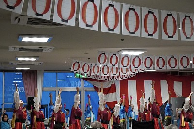 聖マッテヤ会・産品地区秋祭りにて凛グループ