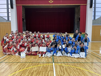 DON舞フェスタにてダンスチーム凛と凛ジュニア